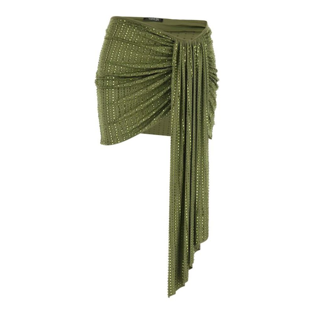 Venuja Women Crystal Mini Skirt